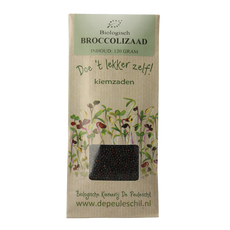 Peuleschil Broccoli zaad bio 115.00 Gram