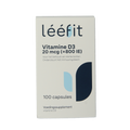 Leefit Vitamine D3 20mcg 100 Softgels