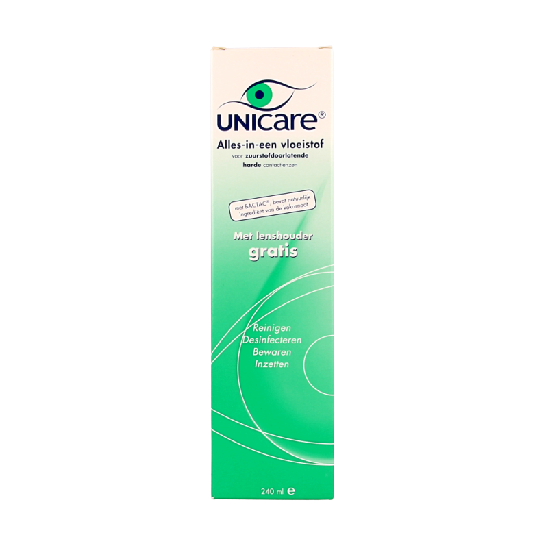 Unicare Alles-in-een vloeistof harde lenzen 240 Milliliter