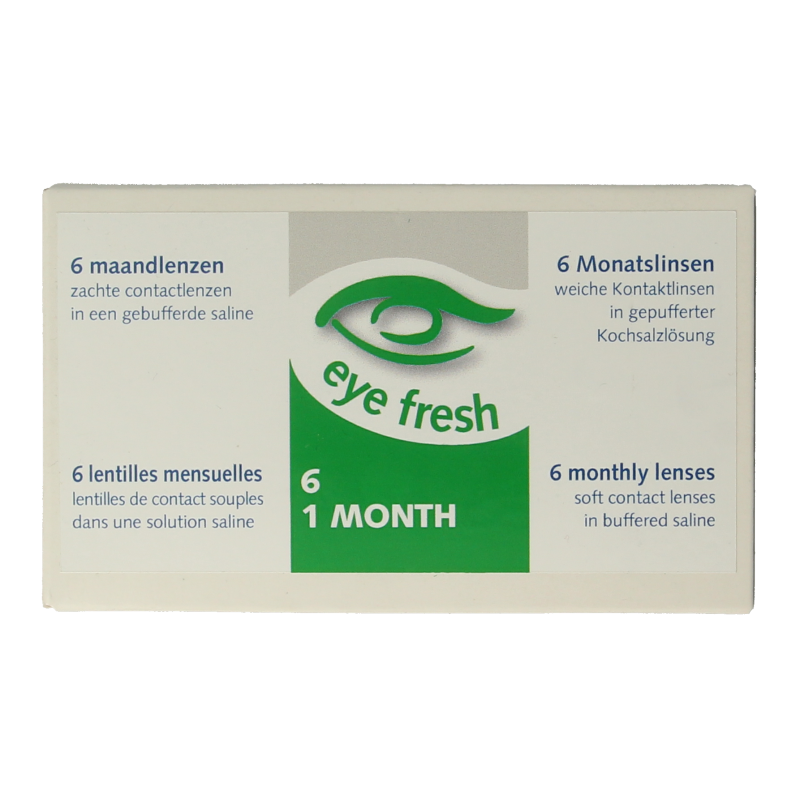 Eyefresh Maandlenzen -1.50  6 Stuks