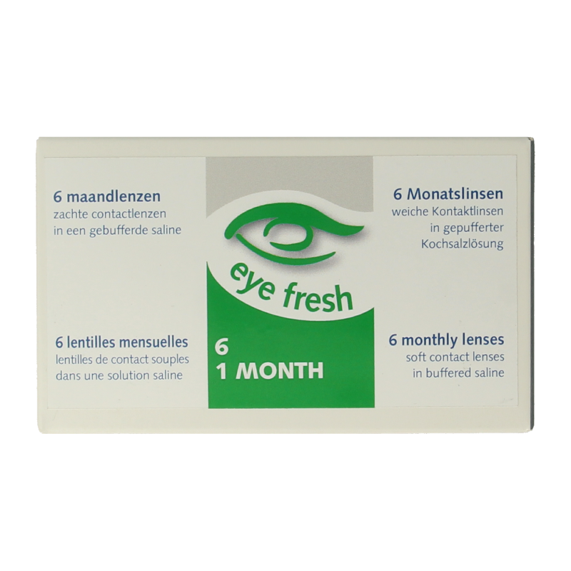 Eyefresh Maandlenzen -4.50  6 Stuks