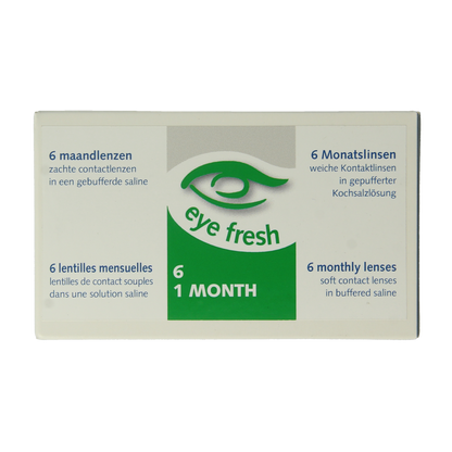 Eyefresh Maandlenzen -4.75  6.00 Stuks