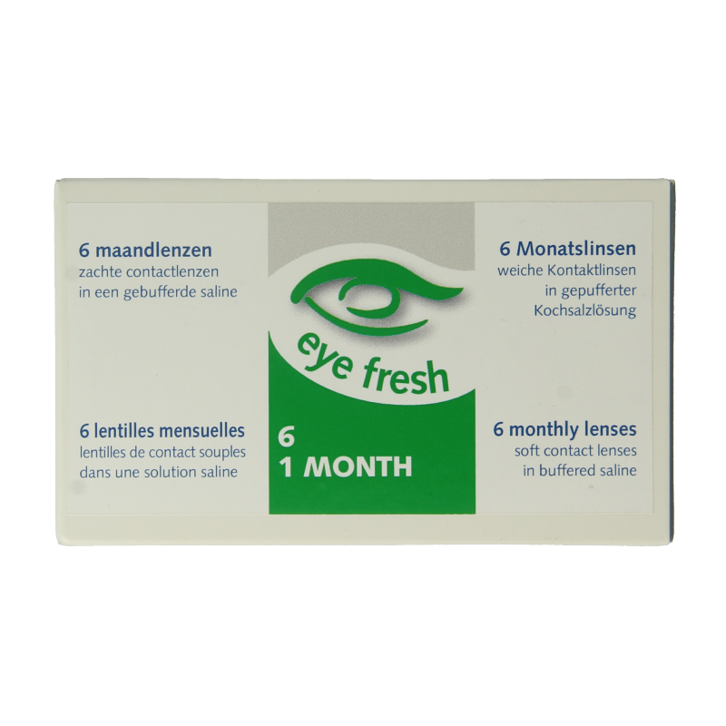 Eyefresh Maandlenzen -4.75  6 Stuks