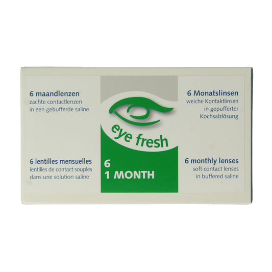 Eyefresh Maandlenzen -4.75  6 Stuks