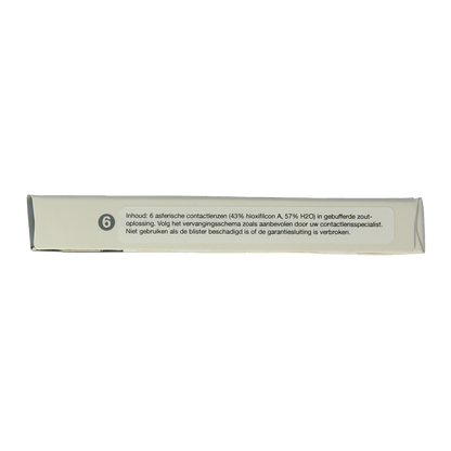 Eyefresh Maandlenzen -4.75  6.00 Stuks
