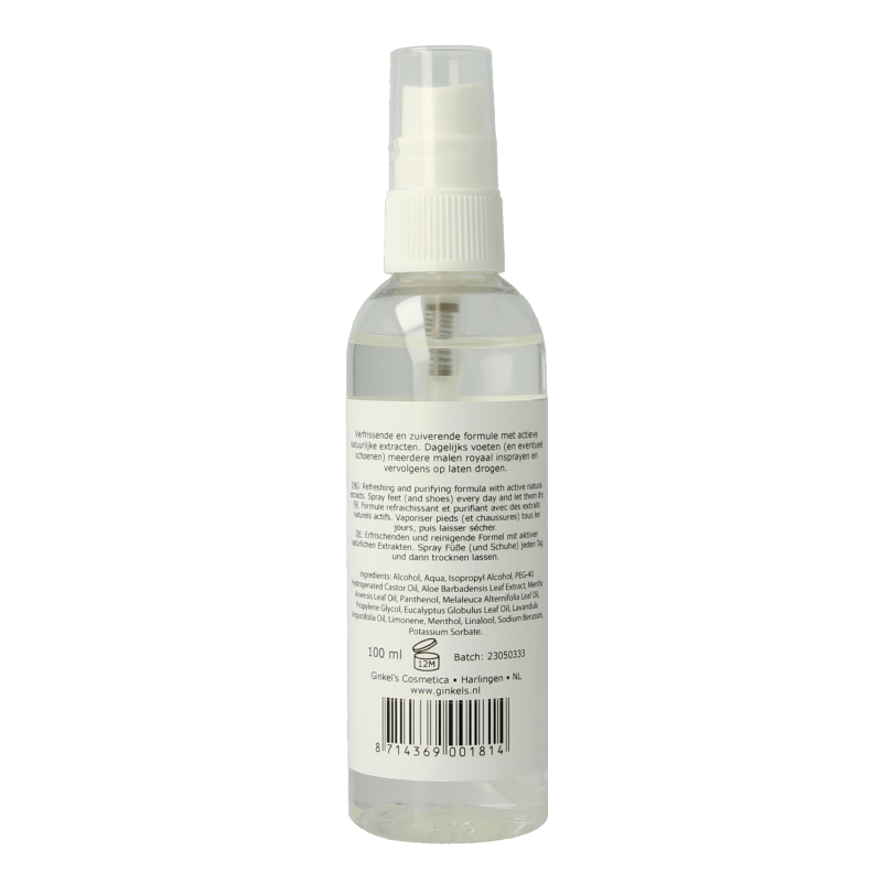 Ginkel's Zweetvoetenspray 100 Milliliter