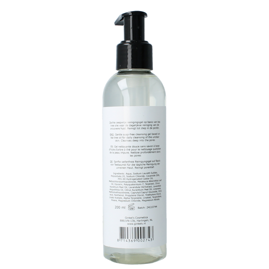Ginkel's Tea tree face wash 200 Milliliter