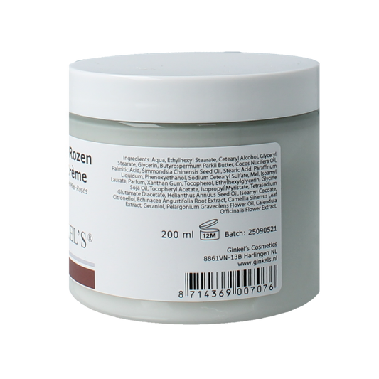 Ginkel's Bodycreme honing rozen 200.00 Milliliter