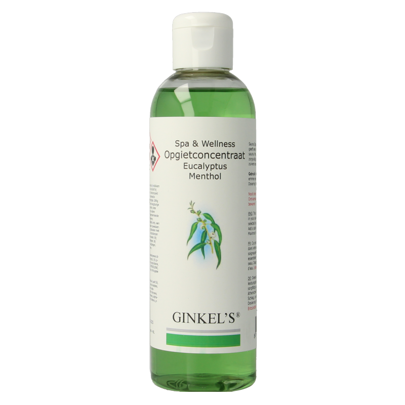 Ginkel's Sauna opgietconcentraat eucalyptus & menthol 200 Milliliter