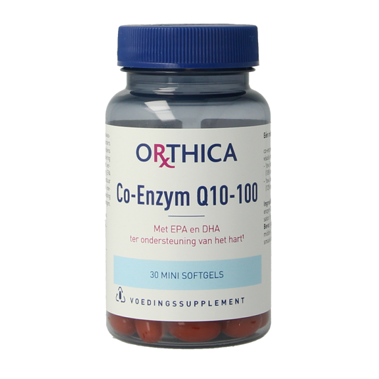 Orthica Co-enzym Q10 100 30 Softgels