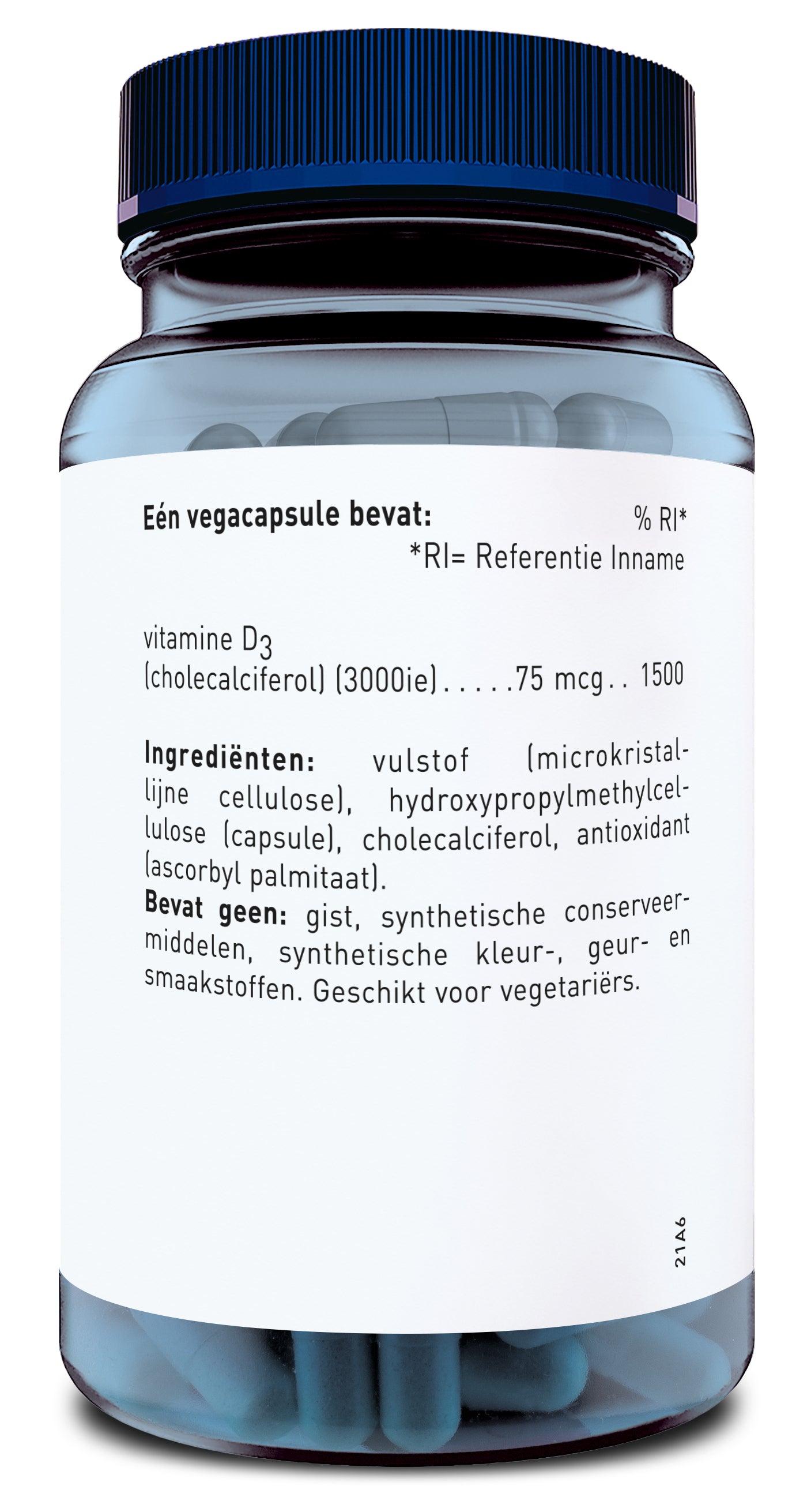 Orthica Vitamine D-75 60 Vegetarische capsules