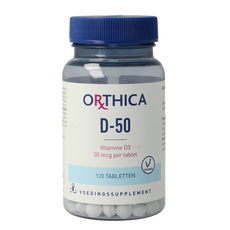 Orthica Vitamine D-50 120.00 Tabletten
