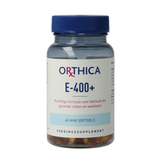 Orthica Vitamine E-400+ 60.00 Softgels
