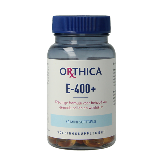 Orthica Vitamine E-400+ 60.00 Softgels