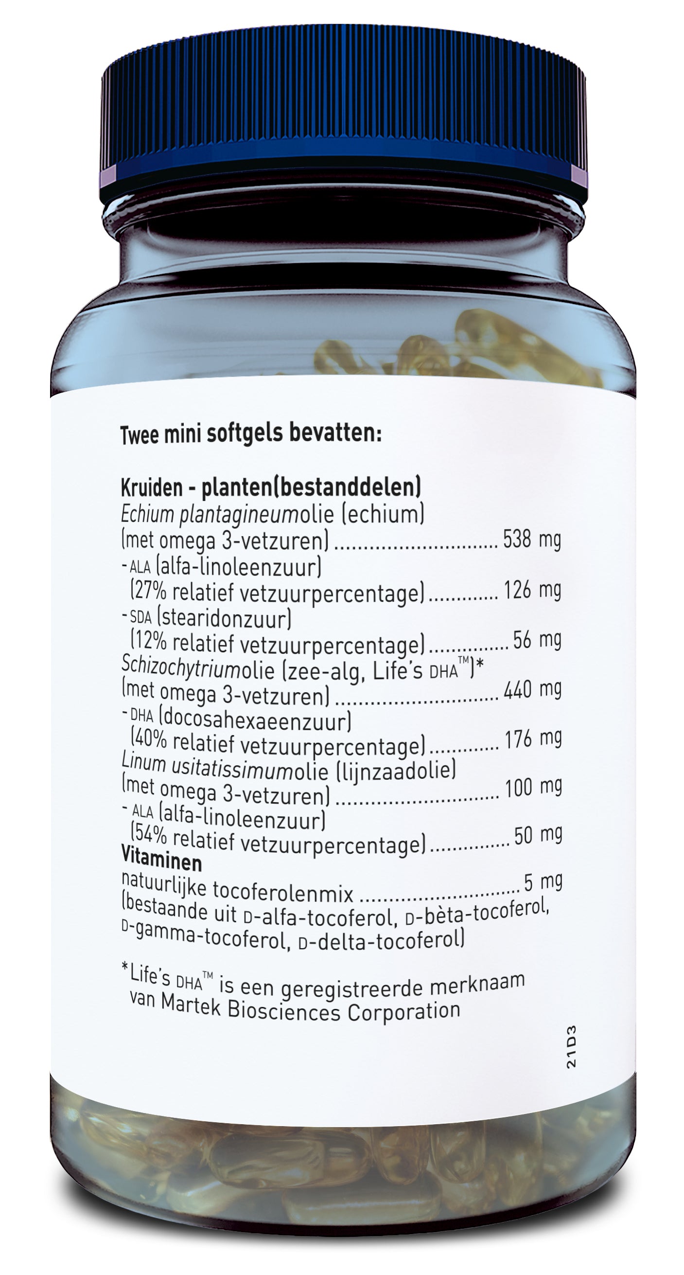 Orthica Omega 3 vegan 60 Softgels