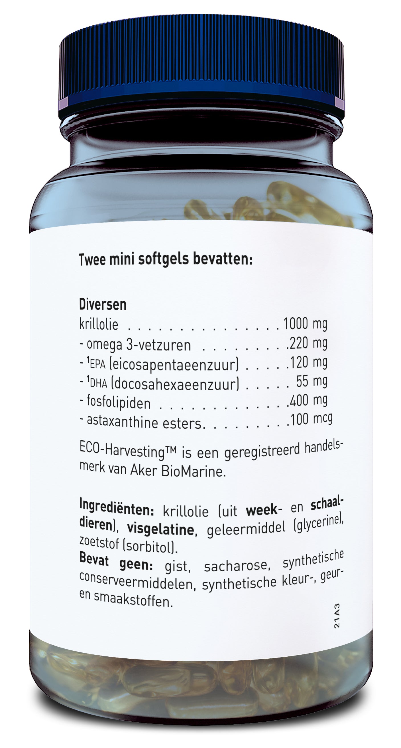 Orthica Omega 3 krillolie 60 Capsules