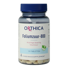 Orthica Foliumzuur 800 120.00 Tabletten