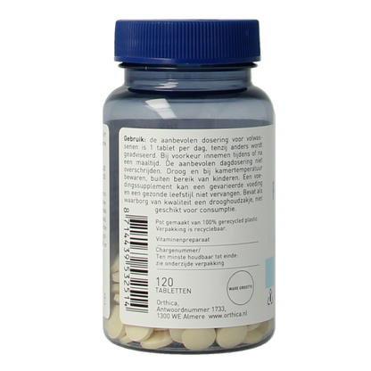 Orthica Foliumzuur 800 120.00 Tabletten