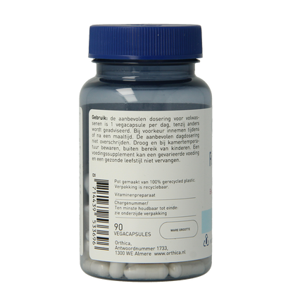 Orthica Foliumzuur 400 90.00 Vegetarische capsules