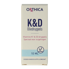 Orthica Vitamine K & D zuigeling 10.00 Milliliter