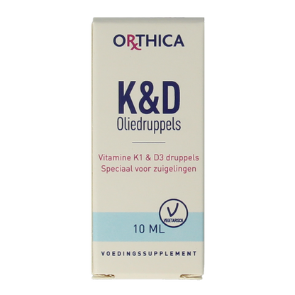 Orthica Vitamine K & D zuigeling 10.00 Milliliter