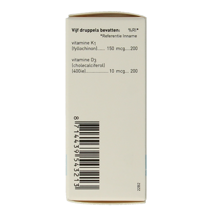 Orthica Vitamine K & D zuigeling 10.00 Milliliter