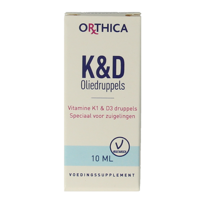 Orthica Vitamine K & D zuigeling 10.00 Milliliter