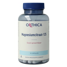 Orthica Magnesium citraat 125 90.00 Capsules