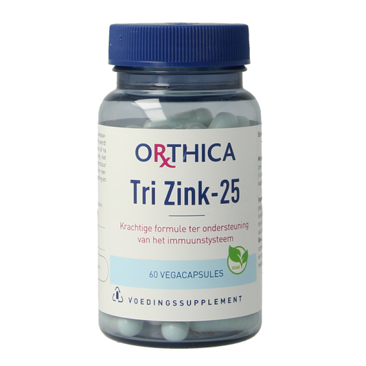Orthica Tri zink 25 60 Capsules