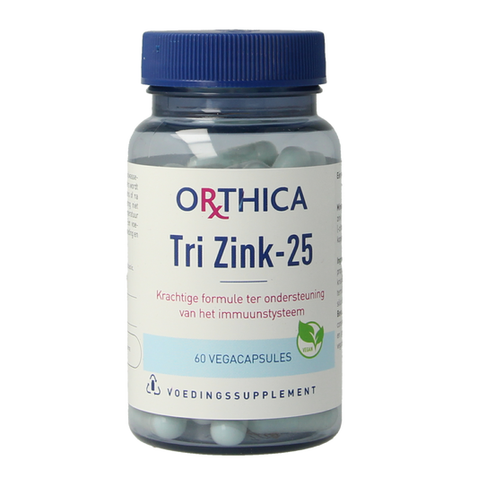 Orthica Tri zink 25 60.00 Capsules