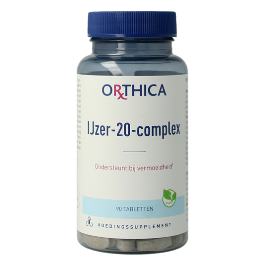 Orthica IJzer 20 complex 90.00 Tabletten