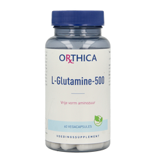 Orthica L-Glutamine 500 60.00 Vegetarische capsules