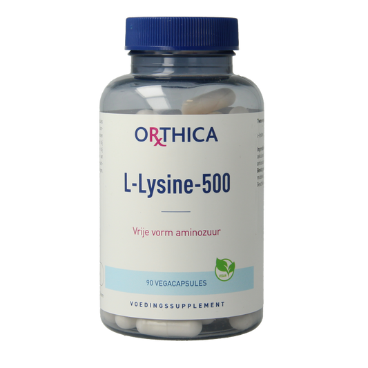 Orthica L-Lysine 500 90 Capsules
