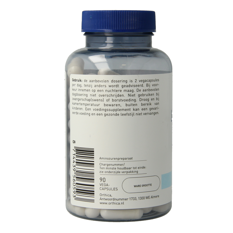 Orthica L-Lysine 500 90 Capsules