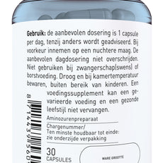Orthica L-Tyrosine 500 30.00 Capsules