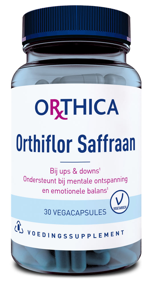 Orthica Orthiflor saffraan 30 Vegetarische capsules