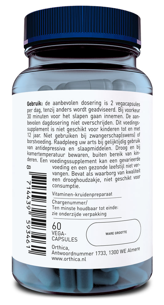 Orthica Slaap support 60.00 Vegetarische capsules