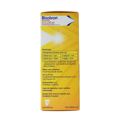 Bisolvon Drank kind aardbei 100.00 Milliliter