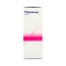 Healthypharm Thijmsiroop suikervrij 150.00 Milliliter