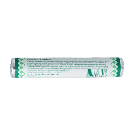 King Pepermunt extra strong 1.00 Rol