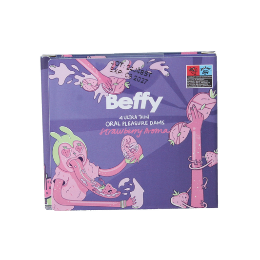 Beffy Beflapjes 4 strawberry 4 Stuks