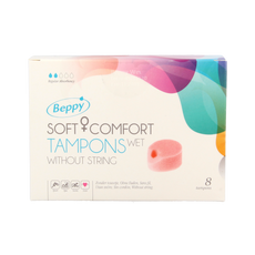 Beppy Soft+ comfort tampons wet 8 Stuks