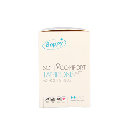 Beppy Soft+ comfort tampons wet 8.00 Stuks