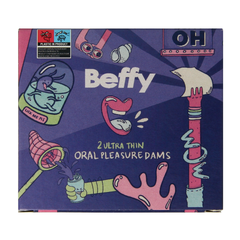 Beffy Liklapjes 2st 2 Stuks