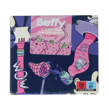 Beffy Beflapjes aroma aardbei 3.00 Stuks