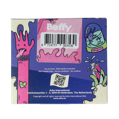 Beffy Beflapjes aroma aardbei 3.00 Stuks