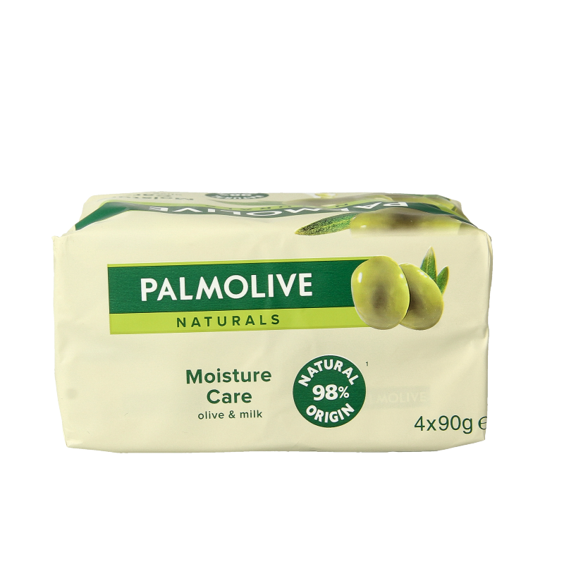 Palmolive Zeep original olive 90 gram 4 Stuks