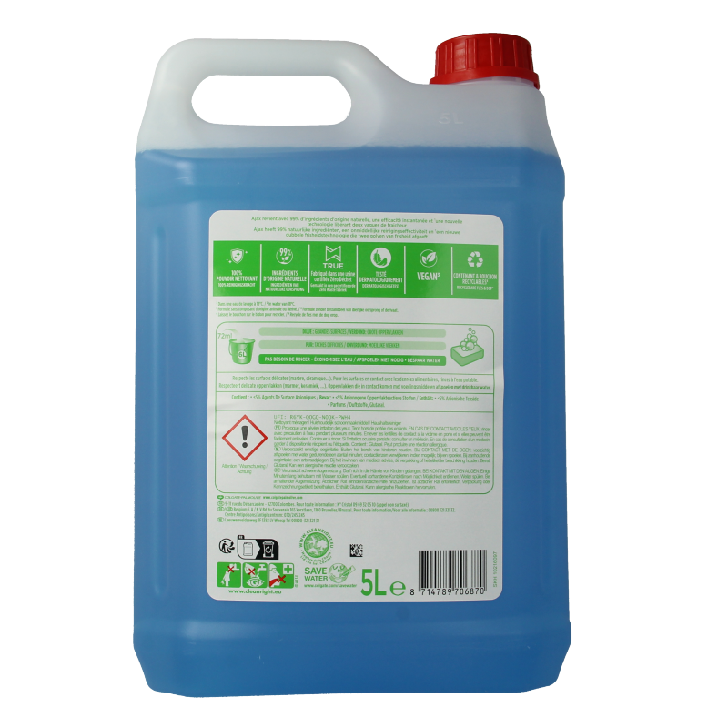 Ajax Allesreiniger fris 5 Liter