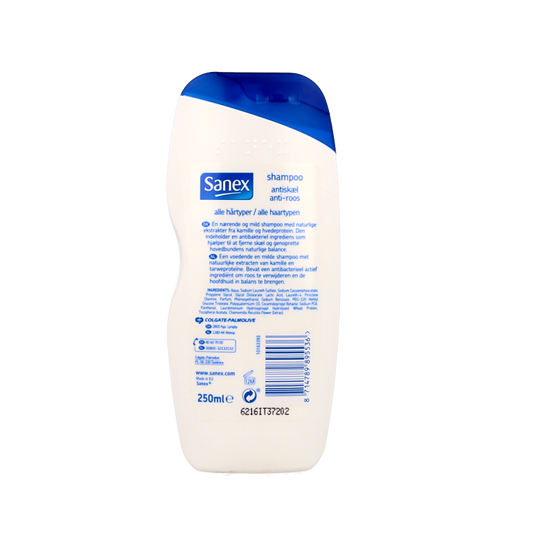 Sanex Shampoo anti roos 250 Milliliter
