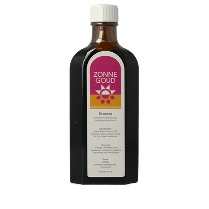 Zonnegoud Drosera siroop 150.00 Milliliter